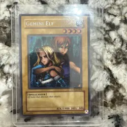 Yu-Gi-Oh! Gemini Elf LON-000 (VLP) HOLO BLEED Labyrinth of Nightmare Unlimited - Image 1