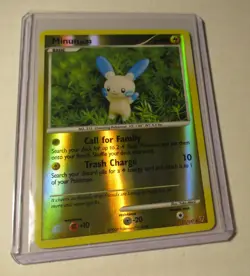 Pokemon TCG Supreme Victors Minun 71/147 Reverse Holo Card 2009 Played Vintage - Image 1