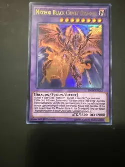 METEOR BLACK COMET DRAGON INOV-EN041 YUGIOH YU GI OH CARD - Image 2
