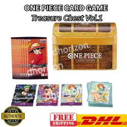 ONE PIECE CARD GAME Treasure Chest Vol. 1 TC-01 Japan ~ FREE DHL SHIPPING - Image 1