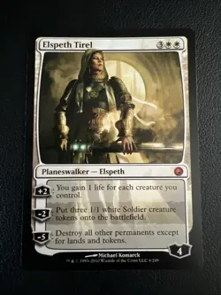 Elspeth Tirel Scars of Mirrodin Magic the Gathering Card NM Condition MTG - Image 1