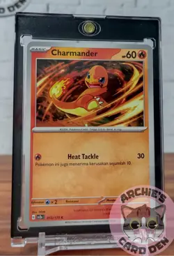Pokemon Card Indonesia Charmander (Basic) SV3s 013/170 C NEAR-MINT - Image 1