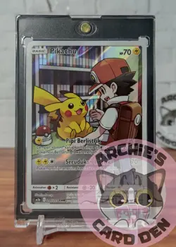 Pokemon Card Indonesia Pikachu CHR Foil AC3a 206/205 CHR NEAR-MINT - Image 1