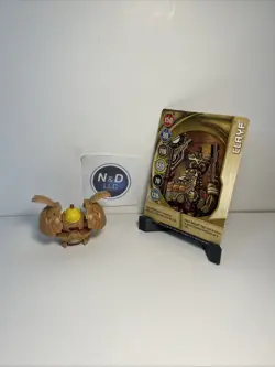 Bakugan Clayf B2 Tan Subterra 700G New Vestroia Legendary Soldier With Card RARE - Image 1
