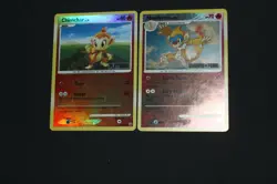Pokemon Card Lot EX-LP Reverse Holo Burger King Promo Chimchar & Monferno - Image 1