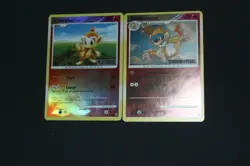 Pokemon Card Lot EX-LP Reverse Holo Burger King Promo Chimchar & Monferno - Image 3