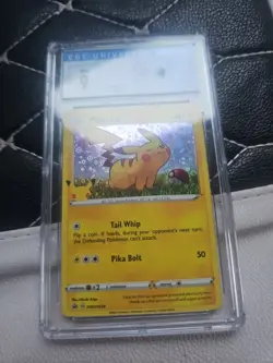 Pokemon TCG Pikachu SWSH039 Black Star Promo Cards Celebrations Holo 2020 NM - Image 1