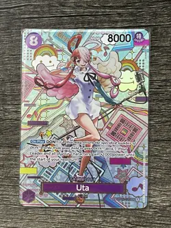 Uta (SP) OP02-120 SEC One Piece Awakening of the New Era Card - Image 1