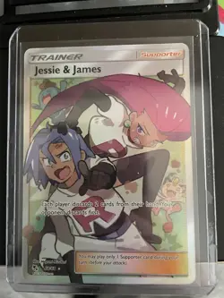 Pokemon TCG Jesse And James Full Art Trainer Card 68/68 Hidden Fates - Image 1