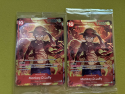 Monkey.D.Luffy (Treasure Booster Set) ST10-006 One Piece Promotion Cards Foil X2 - Image 1