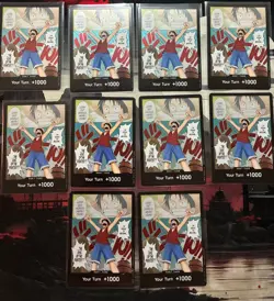 DON!! Card Manga Alternate Art Luffy Romance Dawn Foil OP01 [x10] (READ DESC.) - Image 1