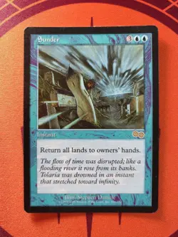 Sunder MTG Urza's Saga Lightly Played Magic The Gathering - Image 1