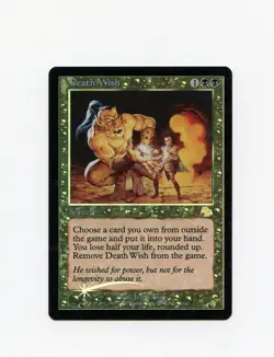 Death Wish Judgment FOIL Magic the Gathering 1 - Image 1