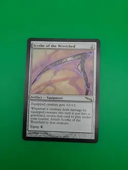 Magic the Gathering Scythe of the Wretched Mirrodin Regular - Image 1