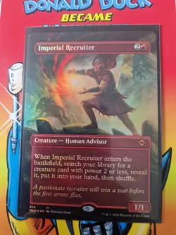 Imperial Recruiter Foil Borderless Modern Horizons 2 Magic MTG - Image 1