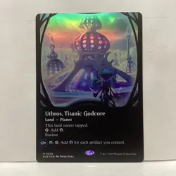 MTG Uthros, Titanic Godcore Magic: The Gathering Edge of Eternities Foil #0285 - Image 1