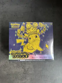 Pokemon TCG Surging Sparks Pokemon Center Elite Trainer Box ETB - IN HAND - Image 1