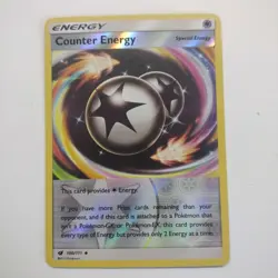 Pokemon - Counter Energy - 100/111 - Reverse Holo - Crimson Invasion - NM/M - Image 1