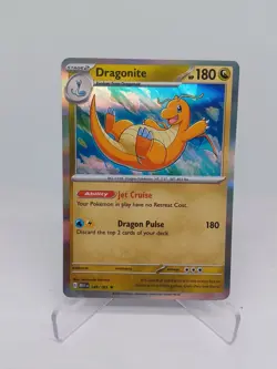 Dragonite 151 Holo Rare Pokemon TCG 149/165 Scarlet & Violet Card - Image 1