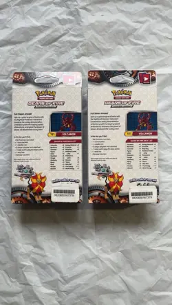 Pokemon XY Steam Siege Gears Of Fire Theme Deck Volcanion New Sealed - Image 2