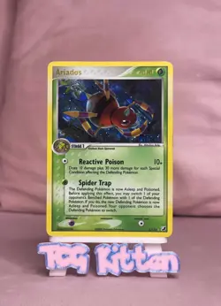 Ariados - 2/115 - Unseen Forces - Reverse Holo Rare Pokemon - LP - TCGKITTEN - Image 1