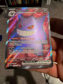 Mint!! Pokemon Gengar ex 193/162 SV05: Temporal Forces Holo - Image 1