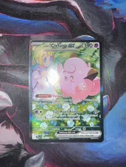 Pokemon-Journey Together-Lillie's Clefairy EX Sir 184/159 Near Mint Condition - Image 2