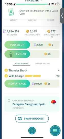 Pokemon Go Shiny Pikachu Santa Hat - Image 2