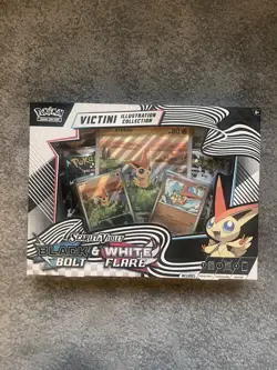 Pokemon TCG Unova Victini Illustration Collection Box New Sealed - Black & White - Image 1