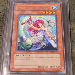 Yu-Gi-Oh! TCG Mermaid Knight DR2-EN137 Rare Light Play/Mod Play *FREE SHIPPING* - Image 1