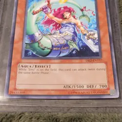 Yu-Gi-Oh! TCG Mermaid Knight DR2-EN137 Rare Light Play/Mod Play *FREE SHIPPING* - Image 3