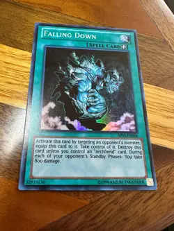 Falling Down AP03-EN006 Unlimited Edition Super Rare LP + BONUS - Image 1