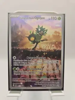 Teal Mask Ogerpon 123 Sv: Scarlet & Violet Promo Cards Holo Pokemon TCG - Image 2
