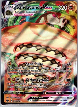 Sandaconda VMAX 090/198 SWSH06: Chilling Reign - Pokemon Card - NM - Image 1