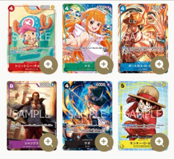 ONE PIECE Card Game Promotion 2025 Sealed Mcdonald's Promo 6 piece set New - Image 2