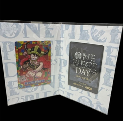 ONE PIECE Premium Card Collection ONE PIECE DAY 25 Japanese Luffy P-110 2025 - Image 2
