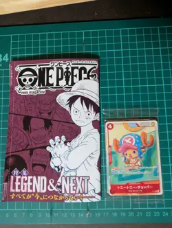 ONE PIECE Card Game Promotion 2025 Mcdonald's Promo 6 piece Mini Magazine Set - Image 1