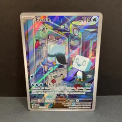 Eiscue Paldea Evolved Pokemon Card Illustration 205/193 Rare Card NM - Image 1