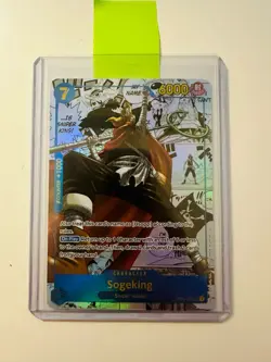 SOGEKING - (OP03-122) - MANGA ALTERNATE ART - ONE PIECE CARD GAME - TCG - ENG - Image 1