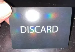 TCG Star Wars Unlimited Spark Of Rebellion FOIL Error Discard Misprint Card - Image 1