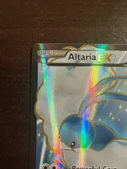 Altaria EX 123/124 Pokemon Fates Collide XY Full Art Ultra Rare Card MP - Image 2