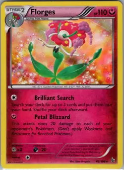 Florges 66/106 Holo XY - Flashfire - Pokemon Card - NM - Image 1