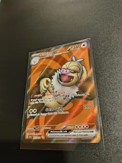 Pokemon TCG Slaking EX Full Art Ultra Rare Holo Card 227/191 Surging Sparks NM - Image 4