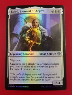 1x Baird, Steward of Argive | FOIL | Commander Masters | MTG Magic Cards - Image 1