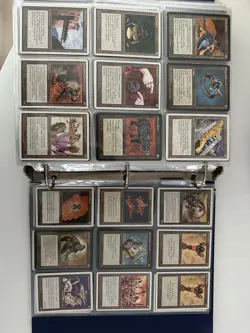 MTG Vintage Binder Lot - Approx 1350 Cards 90s Era - Image 2