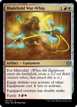 Bladehold War-Whip 197 NM Foil Phyrexia: All Will Be One MTG EN - Image 1