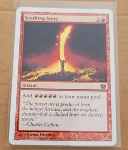 Magic The Gathering SEETHING SONG - Image 1