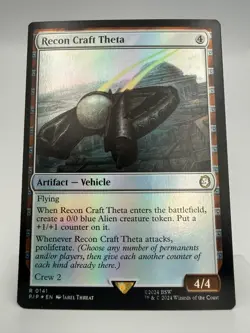 Recon Craft Theta 141 (Foil) - Universes Beyond: Fallout (PIP) MTG FREE SHIPPING - Image 1