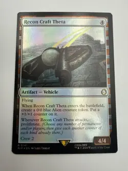Recon Craft Theta 141 (Foil) - Universes Beyond: Fallout (PIP) MTG FREE SHIPPING - Image 3