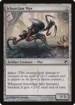 MTG - Ichorclaw Myr - Scars of Mirrodin - FOIL - Common [LP] - Image 1